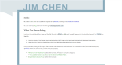 Desktop Screenshot of jnchen.com
