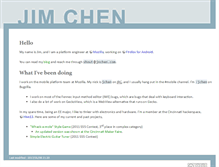 Tablet Screenshot of jnchen.com